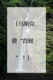 马斯克遭“背刺”！
